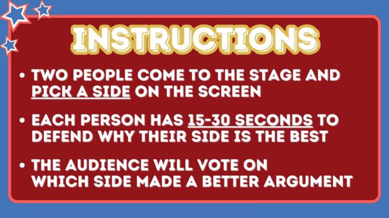 Debate Night - Food Edition